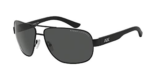 Armani Exchange AX2012S Aviator Sunglasses For Men +BUNDLE with ACCESSORY EYEWEAR KIT
