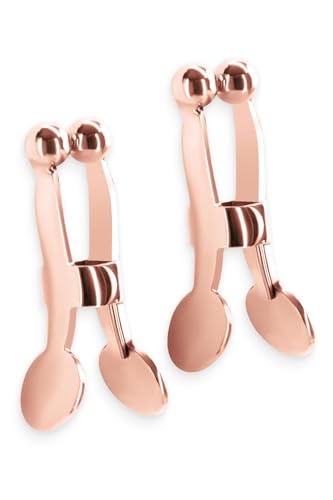 NS Novelties Bound Nipple Clamps C1 Rose Gold 5,1 cm