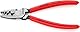 KNIPEX Crimpzange für Aderendhülsen mit Kunststoff überzogen 180 mm, 97 71 180