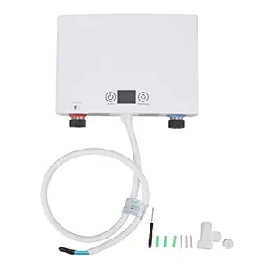 RANDWICK 220V Instant Water Heater 5500W Electric Tankless Water Hot Heater with G1/2 Caliber for Household Water Heater Household Supplies