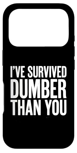 I Survived Dumber Than You �t�@�j�[�����Y �X�}�z�P�[�X iPhone 17 Pro �p