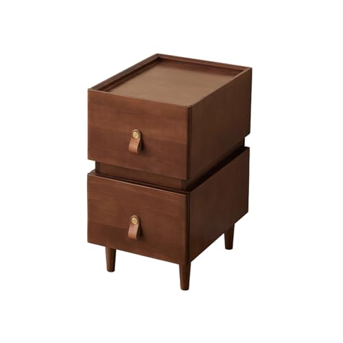 Table de chevet marron chic et meuble d'appoint haut de gamme de salon