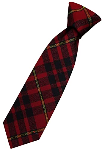Cravate en laine I LUV LTD motif écossais MacIan cadeau idéal pour homme élégant