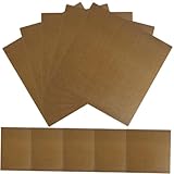 VICASKY 10 pezzi Adesivi Isolanti per Piastra Capelli Resistenti al Calore Protezione Termica per Arricciacapelli e Piastra Lisciacapelli Accessori per Styling Professionale Autoadesivi e