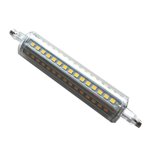 SIYTREWQS, 10�p�b�N�AR7s LED�R�[�������vAC110V 12W 90-2835SMD���������J�o�[�����v�A�T�C�Y: 25mmx135mm(Natural white)