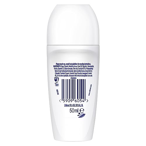 Dove Deo RollOn Advanced Original 0% Aluminiumsalze, 6 x 50 ml – Ansicht 3