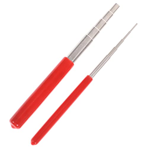 KALLORY 2pcs Wire Winding Rod Tool for Jewelry Making Craft Beading Wire Supplies