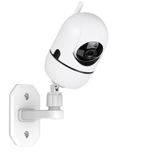 Image of AOZTSUN Adjustable Baby Monitor Mount Compatible with HelloBaby HB6550 HB65/HB66/HB248,ANMEATE SM935E,Nanit Pro Smart Baby Monitor Wall Mount Easy to Install