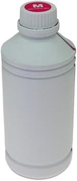Colorsun DTF Ink 1000ml Compatible with Direct Transfer Printers Compatible with PET Film Printing and Transfer Kit Magenta Ink
