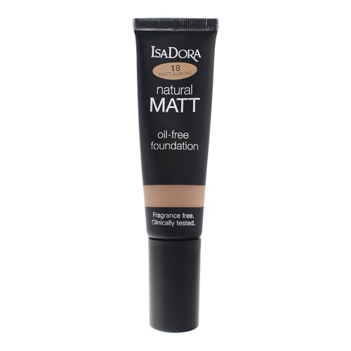 IsaDora Natural Matt Foundation 35ml (18 matt almond)