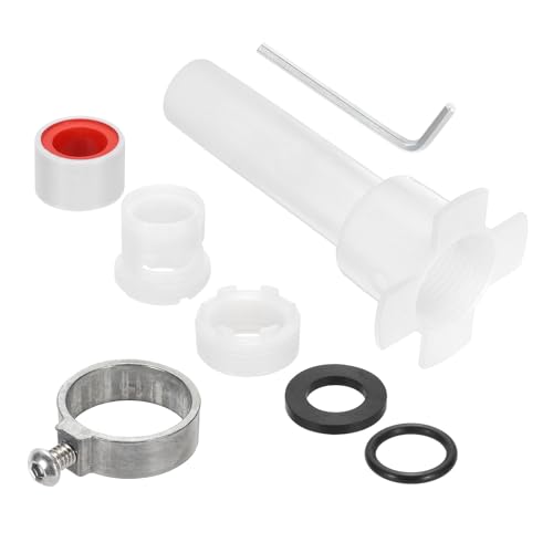 uxcell Four in One Tub Adapter, Bathtub Faucet Spout Repair Kit with Assembly Tool Universal Fits for 1/2'' Copper Pipe, 1/2'' IPS and 3/4'' IPS