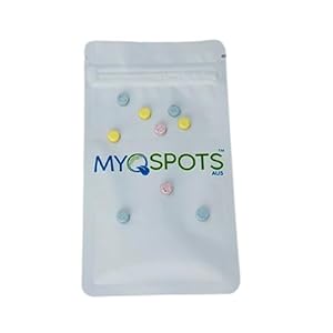 Myospots – effectieve training voor het rusten van de tong in verschillende smaken – 100 tabletten – veelzijdige ondersteuning voor ademhaling en gezondheid