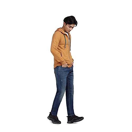 Image of Jack & Jones Men's Cotton Blend Hooded Sweatshirt
