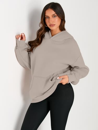 Image of EFAN Women's Hoodies Oversized Sweatshirt Comfort Fleece Sweaters | Cozy Trendy Pullover Hoodies, Sweatshirts with Pockets For Fall & Winter