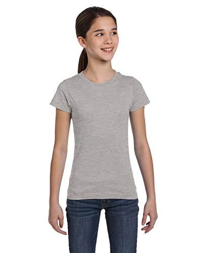 Marky G Apparel Girls' Fine Jersey Short-Sleeve Crew-Neck T-Shirt (Pack of 3)3