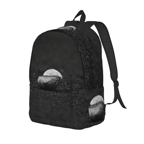 Sac à dos de voyage d'ordinateur imprimé baseball mixte - 2