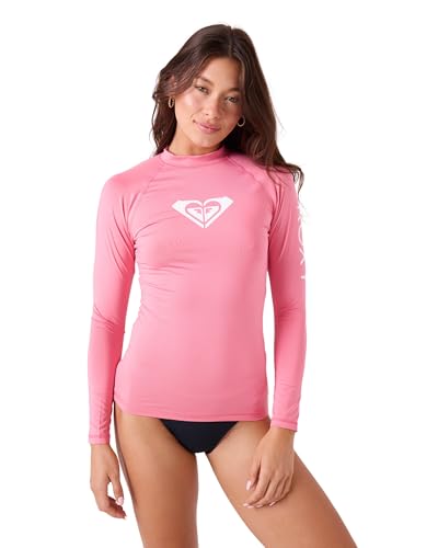 Image of Roxy Women's Long Sleeve Compression Fit Rashguard UPF 50+ Quick Dry Recycled Swim Shirt