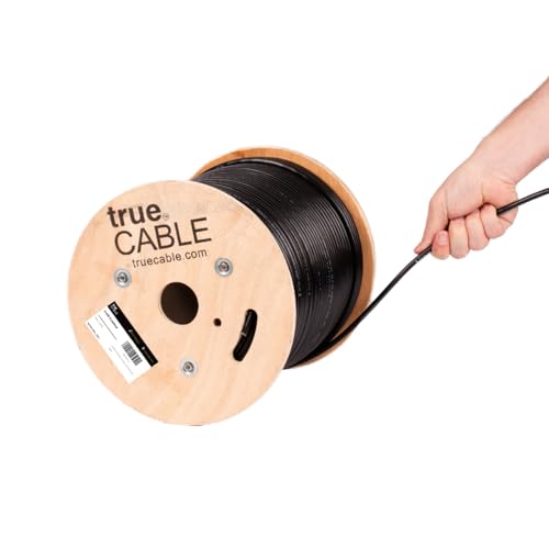 TRUE CABLE Cat6 Outdoor Bulk 500 ft