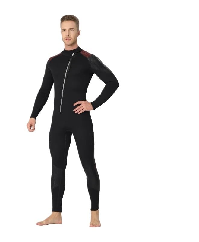 Combinaison de plongée 3mm pour homme avec fermeture éclair intégrale