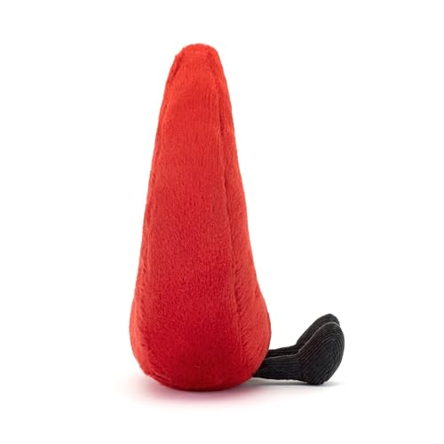 Jellycat Amuseables Chilli Pepper Stuffed Toy, 6.5 inches - Vegetable Plush - Fun Gift Idea - Image 5