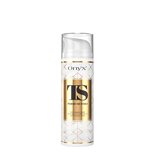 Onyx TS Triple Tanning Lotion for Tanning Beds - White Bronzer for Fair Skin & Tan Extender for Dark Tan - Bronzing Indoor Tanning Lotion for Soft & Smooth Skin