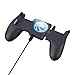 Yirepny Chłodnica do telefonu komórkowego przenośny wentylator chłodzący do telefonu komórkowego ręczny palec spust gamepad joystick niski poziom hałasu kompatybilny z większością modeli telefonów dla systemów iOS / Android czarny bezpośredni zasilanie