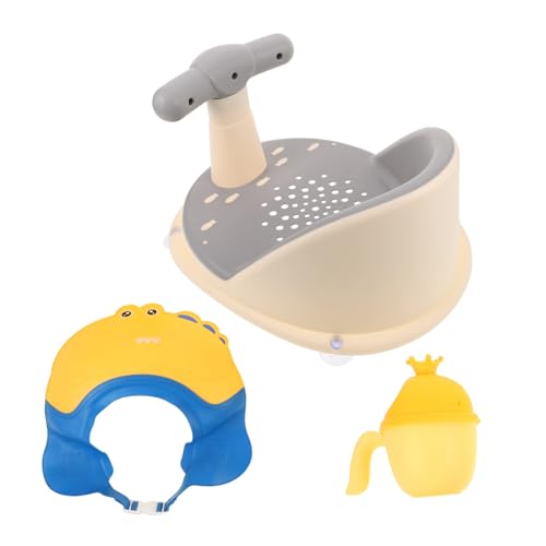 Siège de bain garçon fille Gatuida avec dossier haut et base stable