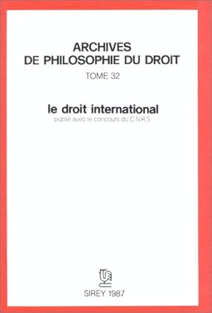 Le droit international