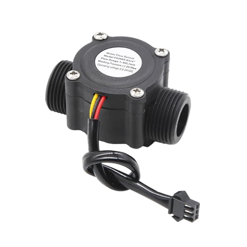 3/4'' Water Flows Sensor Flows Meter Flowmeter Counter Water Flows Sensor 3.5V-24V 2-60L/min Flowmeter Counter Water Flows Sensor