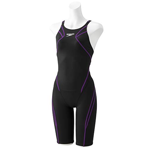 Speedo(スピード) 競泳水着 Atlas Kneeskin アトラスニースキン 水泳 レディース SCW11906F ブラック/トパーズ O