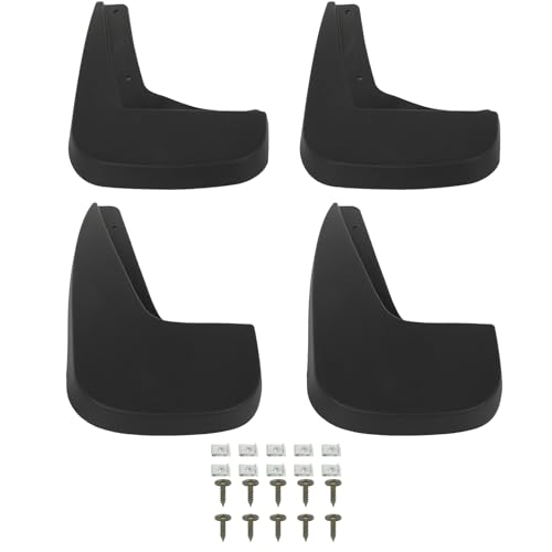 Image of ECCPP 4Pcs Mudguard Splash Guards Front & Rear 2010-2017 for Chevrolet for Equinox 2.4L 3.0L 3.6L Mud Flaps Flexible and Bendable Mud Flaps Splash