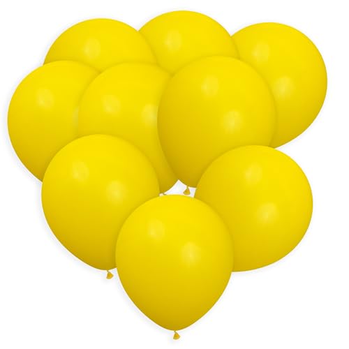 Yellow Balloons 100 Pack 12 Inch Yellow Latex Balloons For Birthdays Weddings Baby Showers Holidays