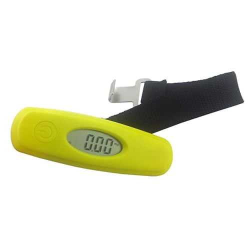 Precision Digital Luggage/Handheld Scale, High-Precision Travel Luggage(Yellow)