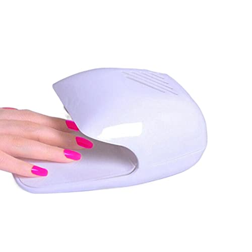 Portable Nail Fan Dryer For Nail Art Polish Gel, Quick Dry Nail Dryer Blower Machine For Nail Salons Fingernail Toenail（White） #TOP9