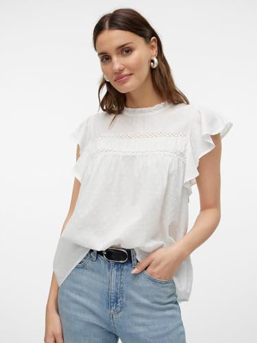 VERO MODA Vmtrine SL Lace Top WVN Femme - vue 5