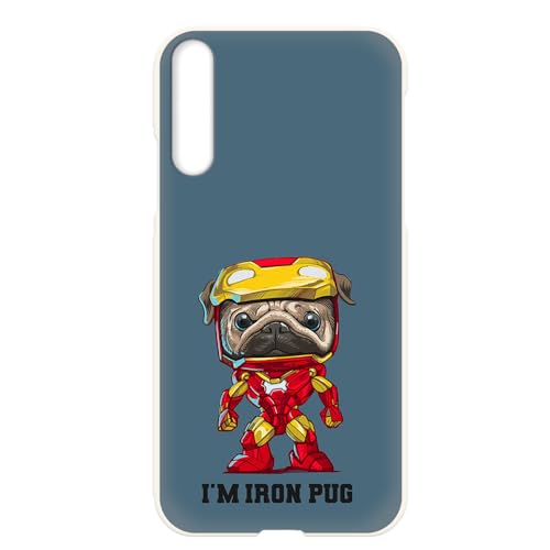 Xperia 1 VI 用 SO-51E SOG13 A401SO 対応 ハードケース エクスペリア1VIのカバー アイアンぱぐ パロディ あにまる いぬ柄 いんでぃごぶるー 携帯 スマホケース hbcbs04