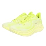 HOKA Men's Clifton 10 Trainers, Neon HOKA Citrus Sunlight, 43 1/3 EU