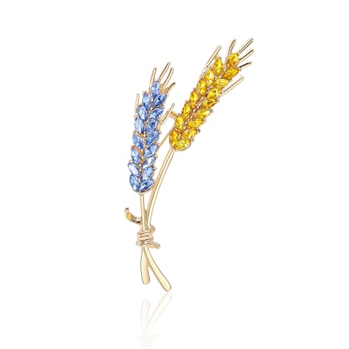 Ukrainian Flag Brooch Ukraine Pin for Women and Men Ukrainian Jewelry Gift