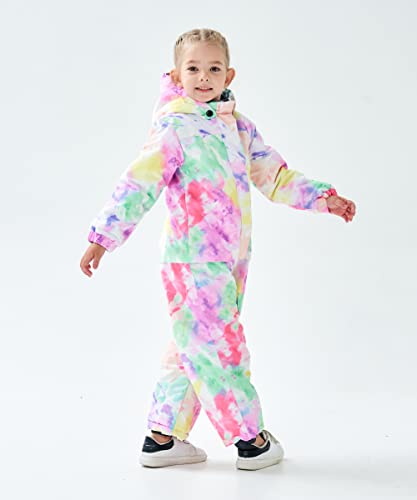 Image of M2C Boys Girls One Piece Snowsuit Winter Warm Ski Coveralls