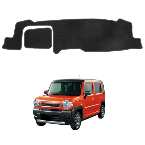 Bokuka スズキ 新型 ハスラー 2代目 MR52S MR92S ダッシュボードマット 車種専用設計 HUSTLER 2020年1月〜現行 専用 日焼け防止 ダッシュボードカバー 耐熱性 車内 ダッシュボード インテリア アクセサリー 視界がクリア 保