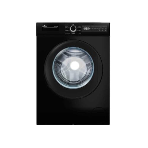 Lave-linge hublot CONTINENTAL EDISON CELL12140IBT - 12 kg - Largeur 59,6 cm - Classe A - 1400 trs/min - moteur induction - noir mat
