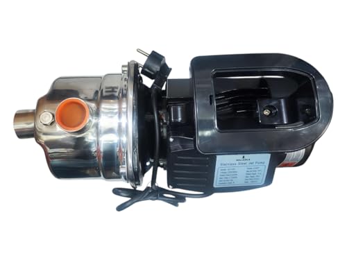 Image of COPPER MOTOR, JET PUMP, STAINLESS STEEL monoblock pumpset selfpriming 0.50 HP SUCTION 8M SELF PRIMING