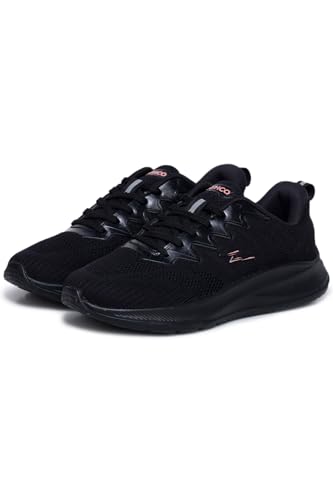 Image of ATHCO Womens Vegas Running Shoes for Woman with Soft Flexible Memory Foam Women's Shoes for Walking Gym Training,Casual, Sports, Lightweight Lace up Athletics Slipon Running Shoes for Ladies & Girls