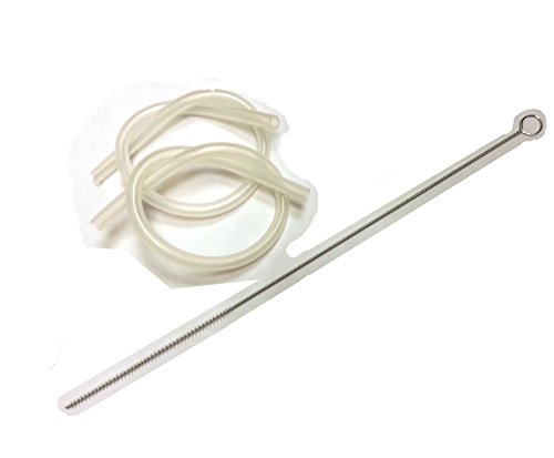 Zubehörset Ersatz Milchschlauch + Bürste passend für Philips Senseo Latte Duo HD7855/60 HD7857/20 HD7856 HD7858