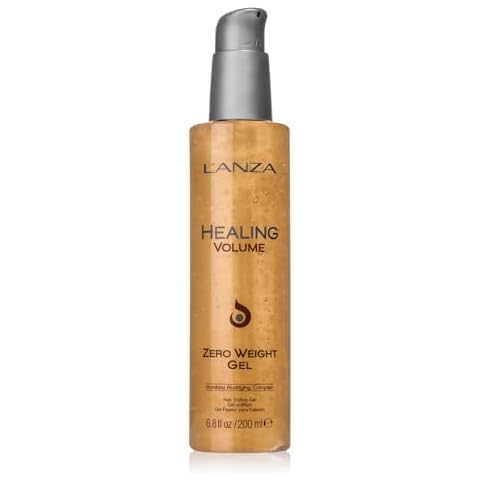 L'ANZA Healing Volume Zero Weight Gel, Extra Hold Hair Gel Dramatically Boosts Shine, Volume, and Thickness of Fine Flat Hair, And Styling Gel For Edge Control, Braiding & Hair Styling (6.8 Fl Oz) Cover