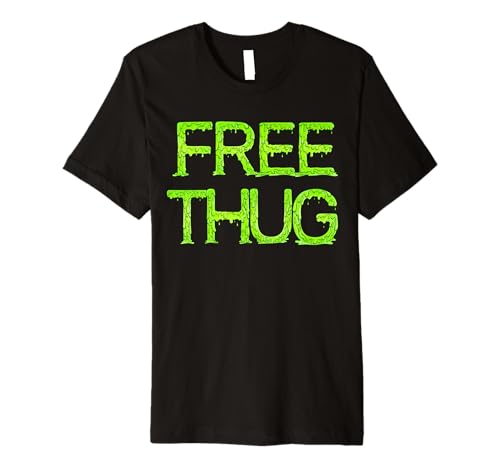Free Thug Young Slime Jeffery Thugger Thugger Slat Rap Album Premium T-Shirt