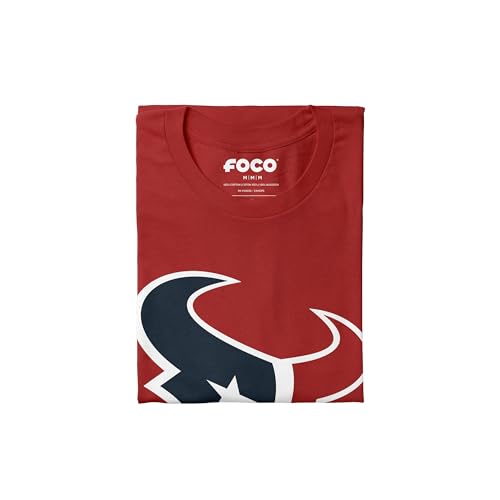 Image of FOCO Men's NFL Team Primary Logo Black Short Sleeve T-Shirt