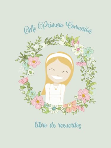 Mi Primera Comunión, libro de recuerdos: Modelo Sandra