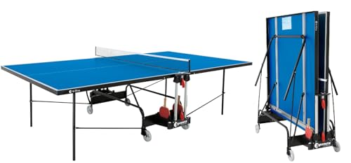 Sponeta Gameline S 1-73e - Mesa de Ping Pong de Exterior, Outdoor Table, Weatherproof, Color Azul