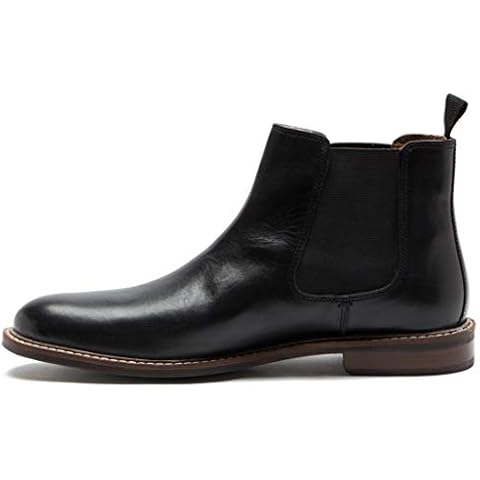 Red Tape Men's Bateman Chelsea Formal Boot Black Cover